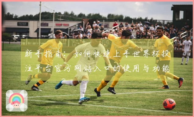 新手指南：如何快速上手世界杯投注平台官方网站入口的使用与功能介绍