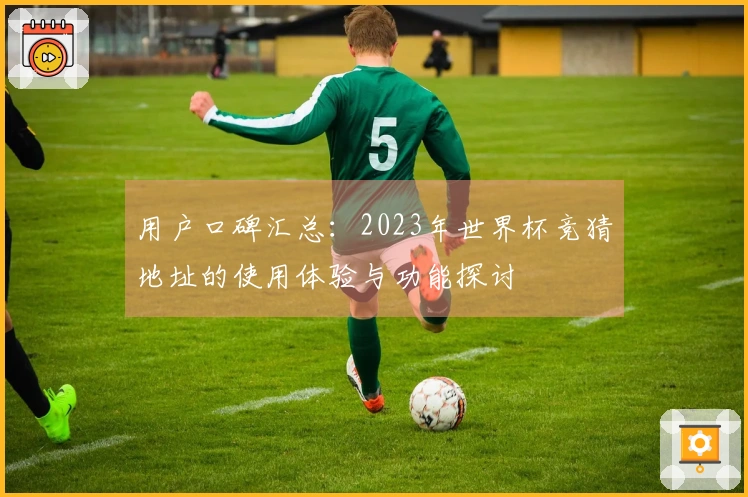 用户口碑汇总：2023年世界杯竞猜地址的使用体验与功能探讨